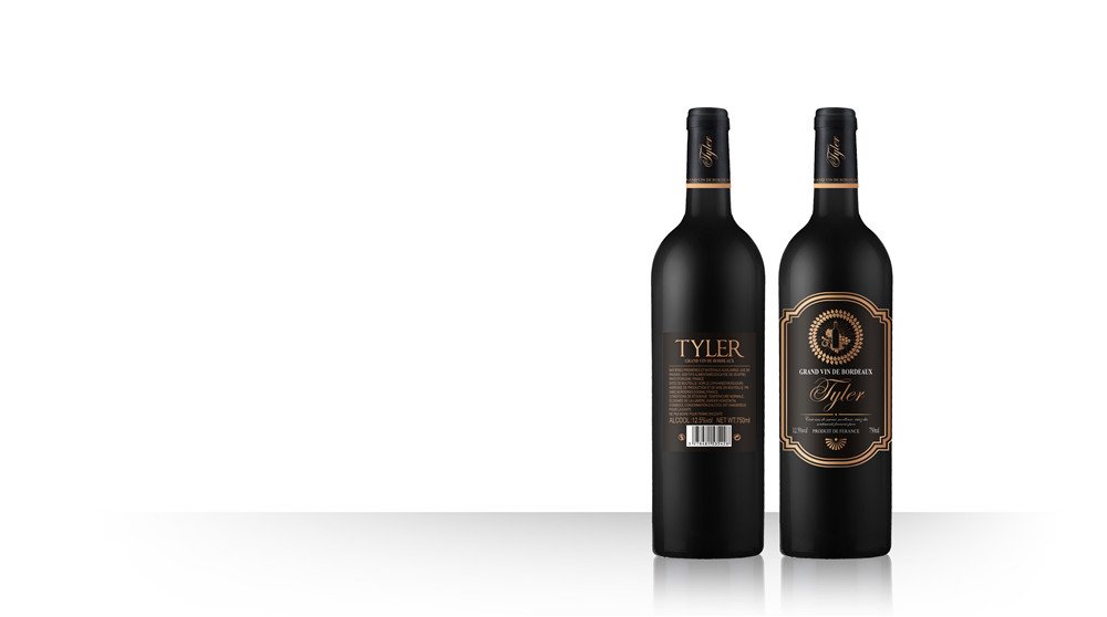 Tyler Red Wine bottle